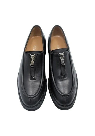 Poletto Hakiki Deri Kahve Loafer Düz 780 14 V1-1017 Kahverengi