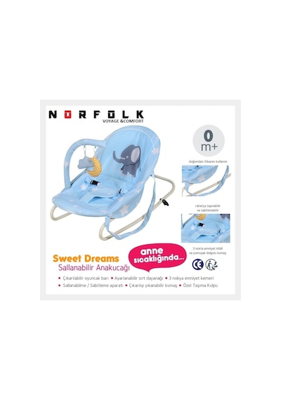 Norfolk Sweet Dreams Oyuncaklı Ev Tipi Ana Kucağı