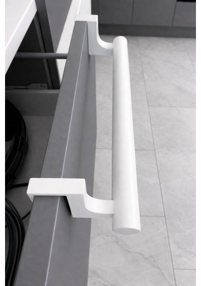 Beyaz Modern Dolap Askısı Kapak Üstü Havlu Askılığı Mutfak & Banyo Aksesuarı - 836065763 Diğer
