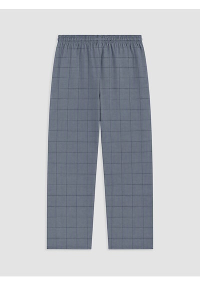 LC Waikiki Lc Waıkıkı Antrasit Regular Fit Ekose Erkek Pijama Alt