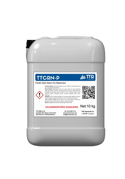 Ttcrn-p Parafin Esaslı Beton Kür Malzemesi-10 Kg