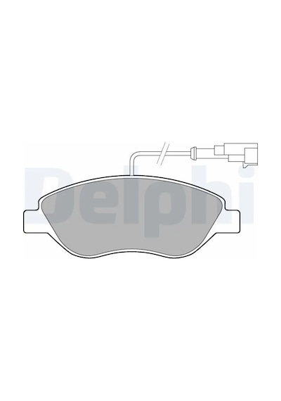 Alfa Romeo Mito On Fren Balatasi 1.3 Multijet 2012-2015 Delphı Lp2299