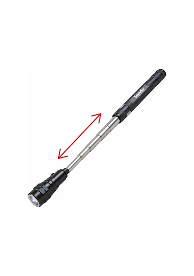 Kwb 49954090 Lampe Teleskopik Mıknatıslı Led Fener Siyah