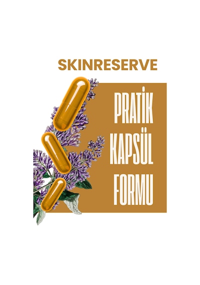 Vitisfera Skinreserve Cüce Palmiye Eki Multivitamin ve Multimineral İçeren Takviye Edici Gıda 30 Kapsül