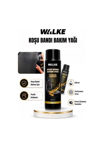Walke Koşu Bandı Yağı Spreyi Silikon Sprey 500 Ml Tekli