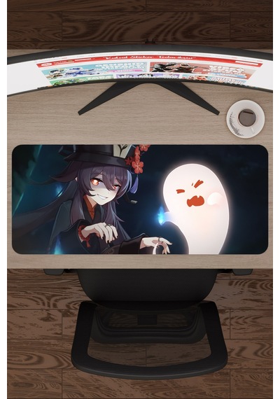 Hu Tao Genshin Impact Anime Gacha V3 - 70x30 Xl Gaming Mouse Pad Fare Altlığı