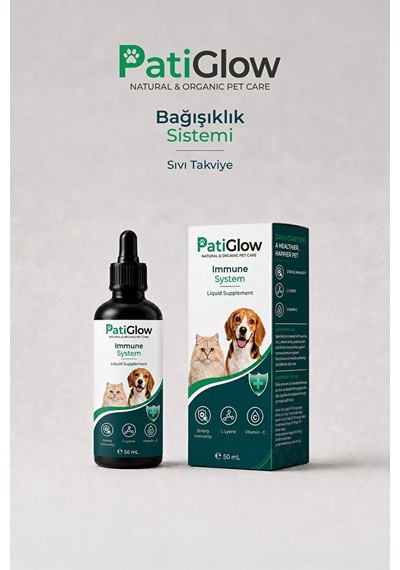 Buradabulabilirsin Patiglow Kedi Ve Köpek Bağışıklık Destek Damlası 50 Ml Bbz