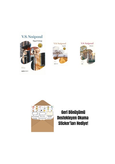 Miguel Sokağı + Özgürlük + Taklitçiler + Okuma Sticker'ları