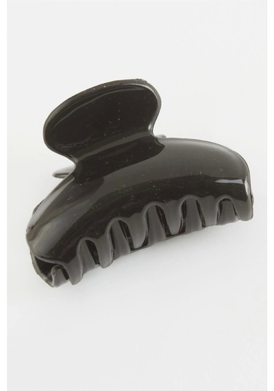 Düz Mandal Toka 6 Cm Siyah