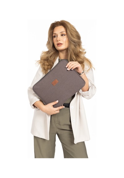 13 Ve 14 İnc Laptop Ve Apple Uyumlu MacBook Kılıf Kanvas Kumaş Kılıf