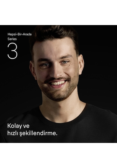 Braun Hepsi Bir Arada Series 3, 4 Ü 1 Arada Tıraş Kiti, Keskin Bıçak, 14 Uzunluk, Aıo3500
