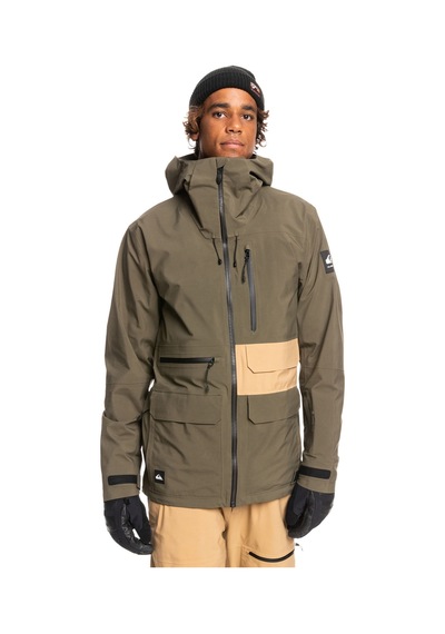 Quiksilver Black Alder Stretch Gtx Jk Haki Haki