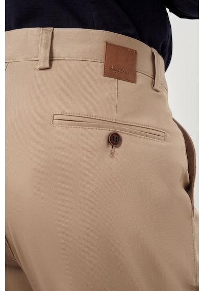İmza Koyu Bej Düz Armürlü Pamuklu Yan Cep Comfort Fit Casual Pantolon 1003245169 KOYU BEJ İmza Koyu Bej Düz Armürlü Pamuklu Yan Cep Comfort Fit Casual Pantolon 1003245169 KOYU BEJ