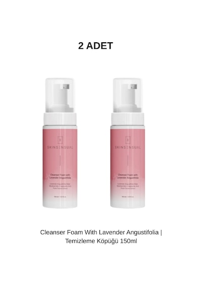 Skin Sensual Cleanser Foam 150 Ml 2 Adet