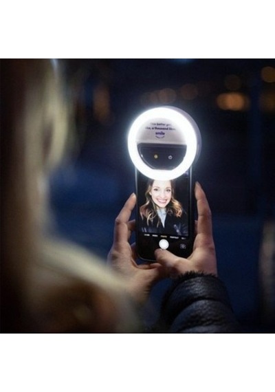 Halka Telefon Işığı Şarjlı Led Selfie Işığı Led Ring Light
