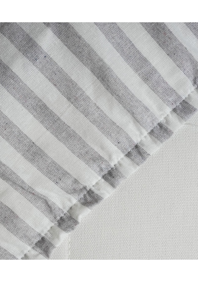 Cotton Collection Tek Kişilik Çizgili Çarşaf Seti Reveboheme Renkli
