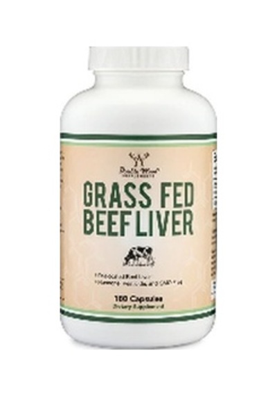 Grass Fed Beef Liver Supplement 180 Veg. Kapsül