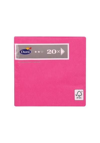 Duni 33x33 Düz Peçete 20'li Beyaz