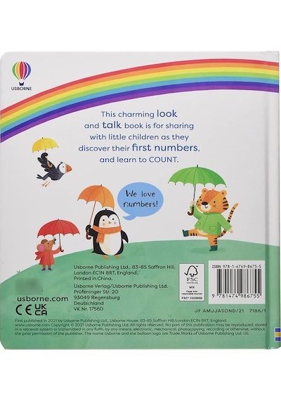 First Numbers Book - Usborne