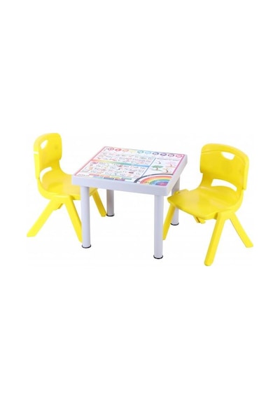 Depootoptan Sağlam Plastik Mandella Rubi Türkçe Desenli Çocuk Masası 2 Adet N (533389517) Depootoptan Sağlam Plastik Mandella Rubi Türkçe Desenli Çocuk Masası 2 Adet N (533389517)