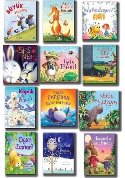 3-8 Yaş Okul Öncesi Ve Okul Çağı Çocuklar Için 12 Kitap