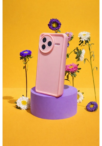 Mi Redmi K80 Ve Poco F7pro Uyumlu Kamera Çıkıntılı Mat Silikon Telefon Kılıfı Resimdeki