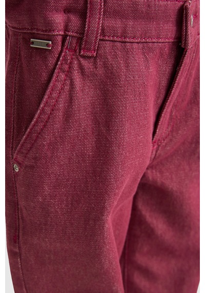 U.S. Polo Assn. Kız Çocuk Pembe Loose Fit Jean Pantolon 50330116-vr041