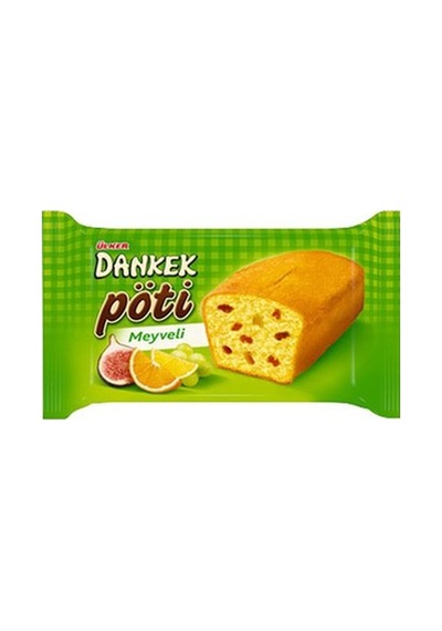 Ülker Dankek Pöti Muffın Kek 24x35g Meyveli - Pratik Atıştırmalık 3'li Ekonomik Paket - 3 Adet Tarı