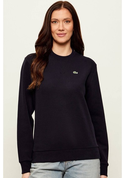 Lacoste Women's Relaxed Fit Crew Neck Cotton Sweatshirt Kadın Rahat Kesim Sweatshirt Lacivert Lacivert Lacoste Women's Relaxed Fit Crew Neck Cotton Sweatshirt Kadın Rahat Kesim Sweatshirt Lacivert Lacivert