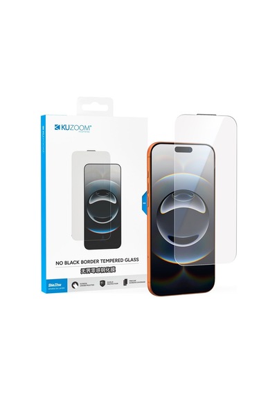 Cihaz Aksesuar Teknik Malzeme Telefon Camı No Black BorderApple iPhone Uyumlu 17 Pro / 18 Pro Ekran Koruyucu