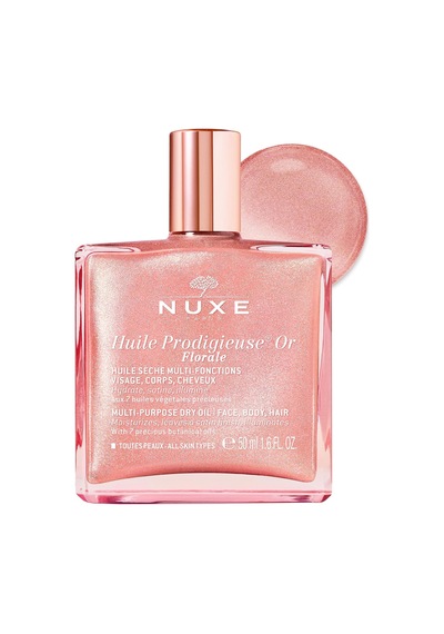 Huile Prodigieuse Or Florale 50 Ml Çok Amaçlı Parıltılı Kuru Yağ 0.3 ML