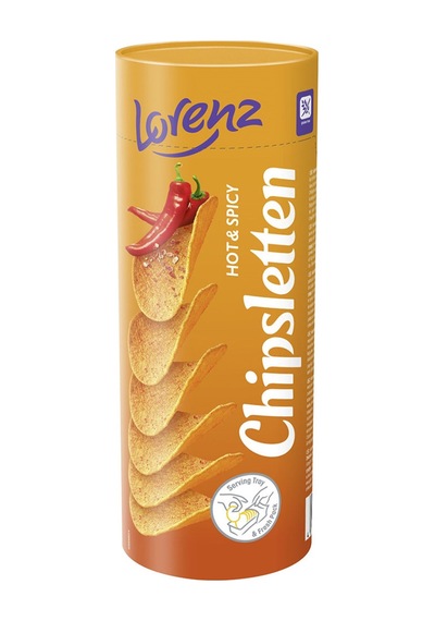 4 Adet Lorenz Acı Baharat Aromalı Patates Cipsi 100 G