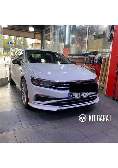 Volkswagen Passat Makyajlı 2019 B8 Ön Ek Plastik Boyasız