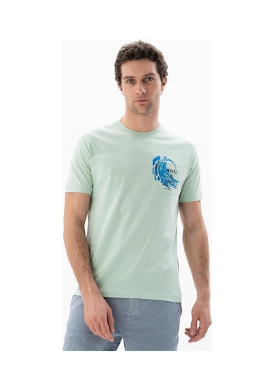AR-MA Arma Erkek Regular Fit Bisiklet Yaka Tişört Y25344406101 Yeşil