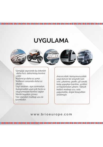 Brio Etiket Serit Folyo Temizlik Silgisi Truck