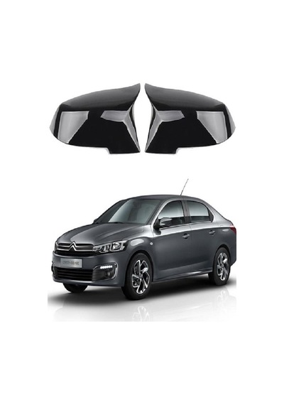 Citroen C-elyese Araca Özel Batman Yarasa Ayna Kapağı Pianoblack