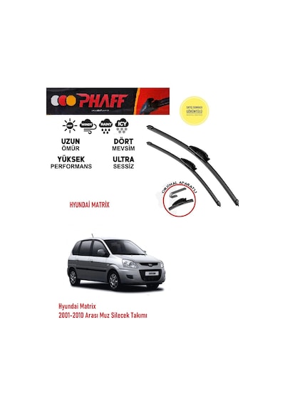 Hyundai Matrix Ön Silecek 2007 Model Araca Özel Aparat