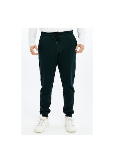 Erkek Jogger Eşofman Altı Gri Yeşil