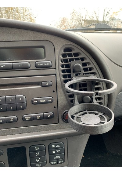 Saab 9-3 Saab 900 Özel Tasarım Bardaklık