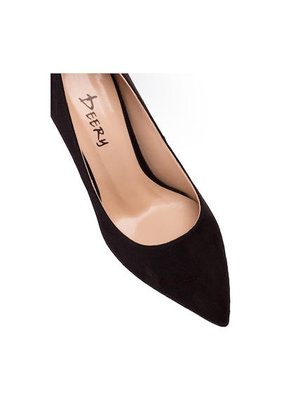 Deery Siyah Süet Kadın Stiletto Siyah (539805693) Siyah