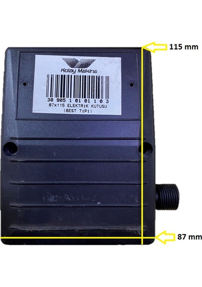 Kutu-Elektrik Motor Klemens, Kondansatör Kutusu-0,5 + 1Hp Motorlar-Yedek