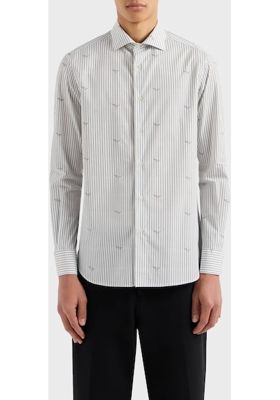 Emporio Armani Erkek Gömlek 3d1c86 1k3lz F1h2 Açık Mavi