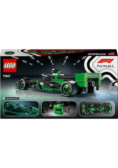 LEGO® Speed Champions KICK Sauber F1® Team C44 Yarış Arabası 77247 - 10 Yaş ve Üzeri Çocuklar için Yaratıcı Oyuncak Yapım Seti (259 Parça) LEGO® Speed Champions KICK Sauber F1® Team C44 Yarış Arabası 77247 - 10 Yaş ve Üzeri Çocuklar için Yaratıcı Oyuncak Yapım Seti (259 Parça)