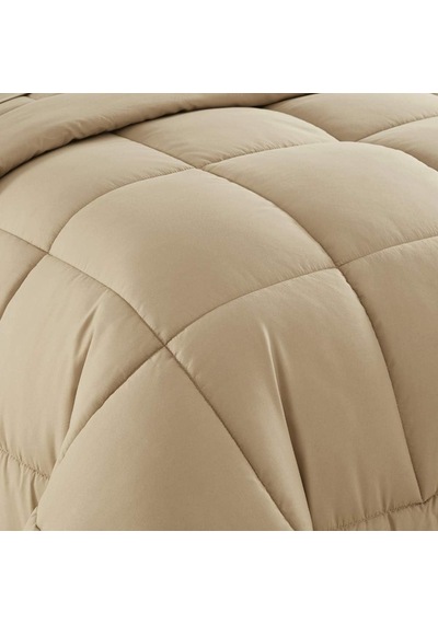 Lexroo Aşağı Alternatif Yorgan Tüm Sezon Sıcaklığı Lüks Peluş Çatı Mikrofiber Dolgu Nevresim Takımı Çok Renkli