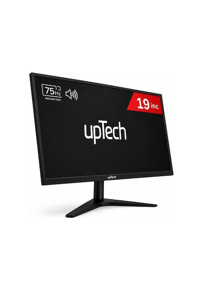Uptech 19" Geniş Ekran 75 Hz 5ms Dahili Hoparlör Sesli Led Monitör