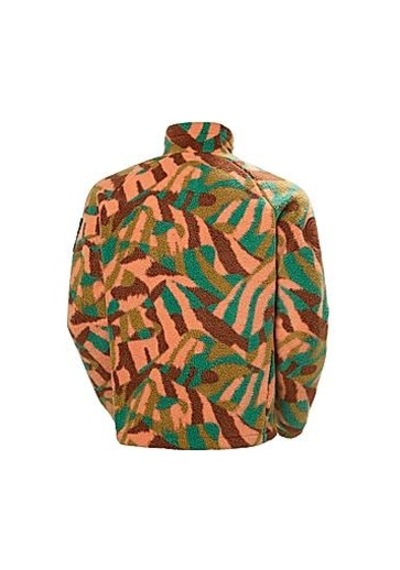 Helly Hansen Panorama Printed Pile Snap Mont Erkek Polar-28824-turuncu