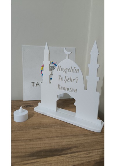 Ya Şehri Ramazan Cami Modeli Işıklı