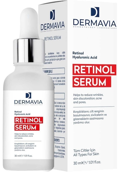 Onarıcı, Besleyici & Yenileyici Retinol Serum Genç Görünüm 30 Ml