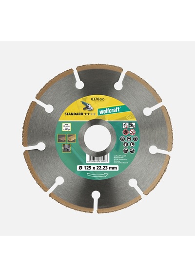 Wolfcraft Hm Disk Ø125x22,2 Mm