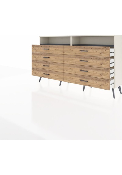 Arges Konsol 2 Raflı 8 Çekmeceli 176x30x99 Aytaşı-antrasit/çam Antrasıt/atlas Çam - Aytası Arges Konsol 2 Raflı 8 Çekmeceli 176x30x99 Aytaşı-antrasit/çam Antrasıt/atlas Çam - Aytası